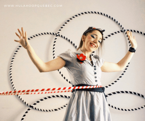 Hula-hoop rétro